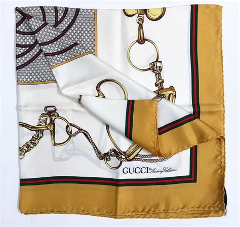 gucci vintage rayon scarf|authenticate vintage Gucci scarf.